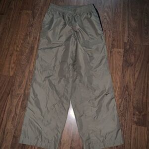 Vintage wide leg Nike track pants